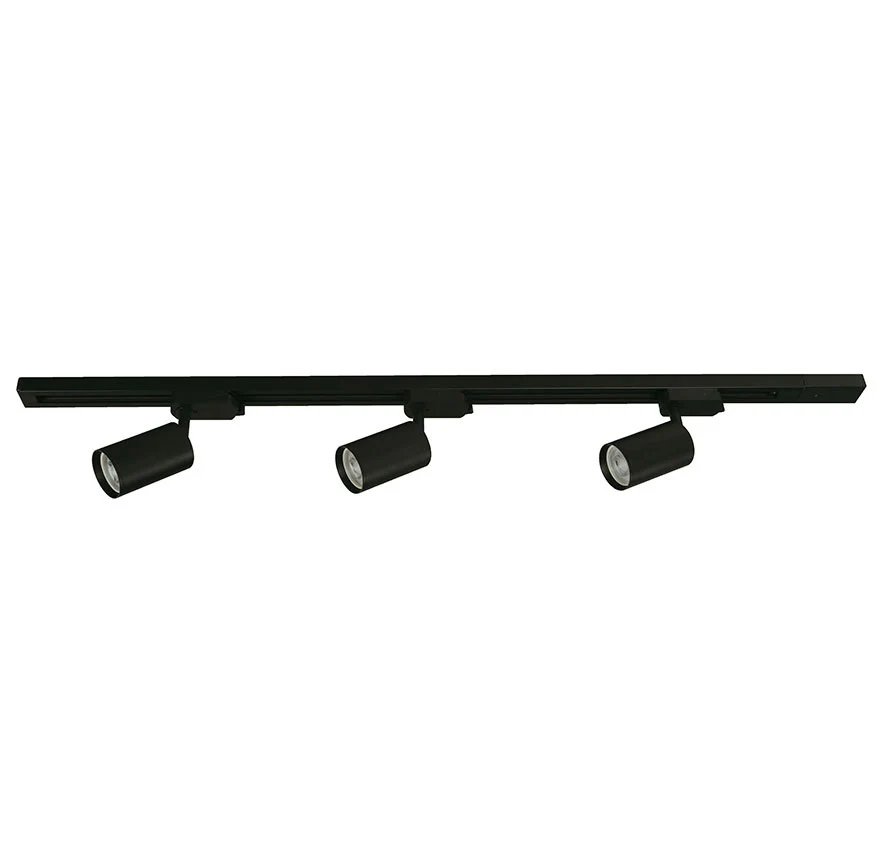 Riel Para Lampara De Techo, De 3 Lámparas TL301-80-30W-30K-R90-3632, Color Negro - Image 2