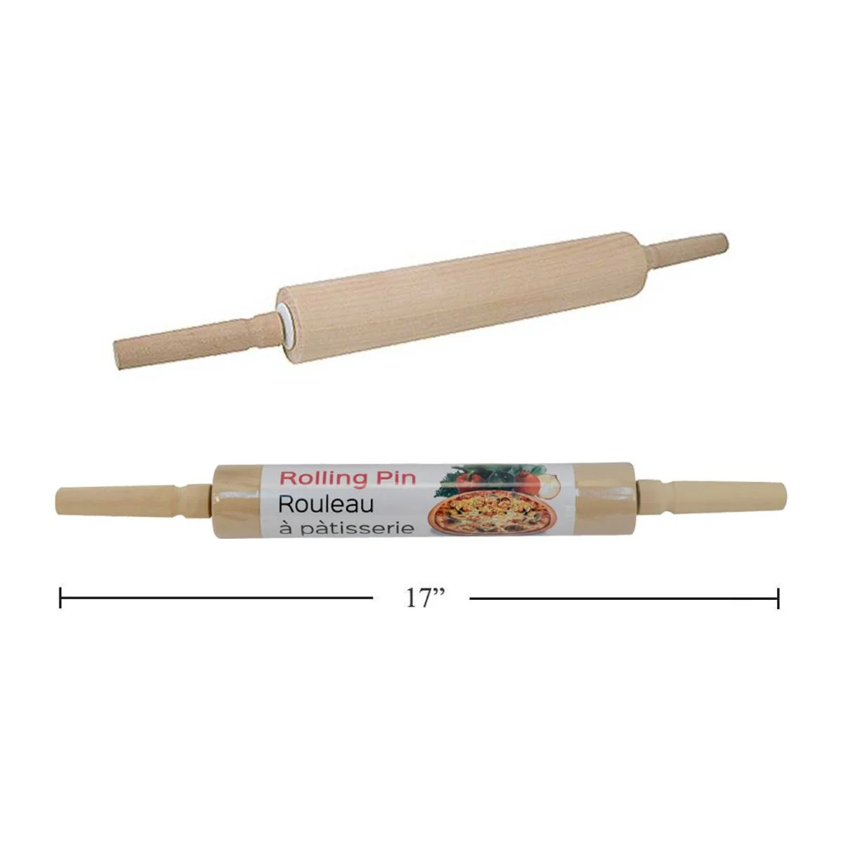 Rodillo De Madera Para Cocina Luciano - Image 2