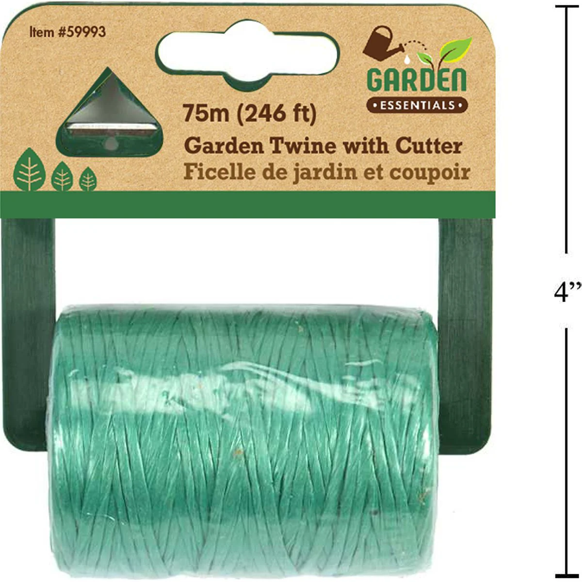 Rollo Hilo Cuerda De Jardin Con Cortador 75Mts - Image 6