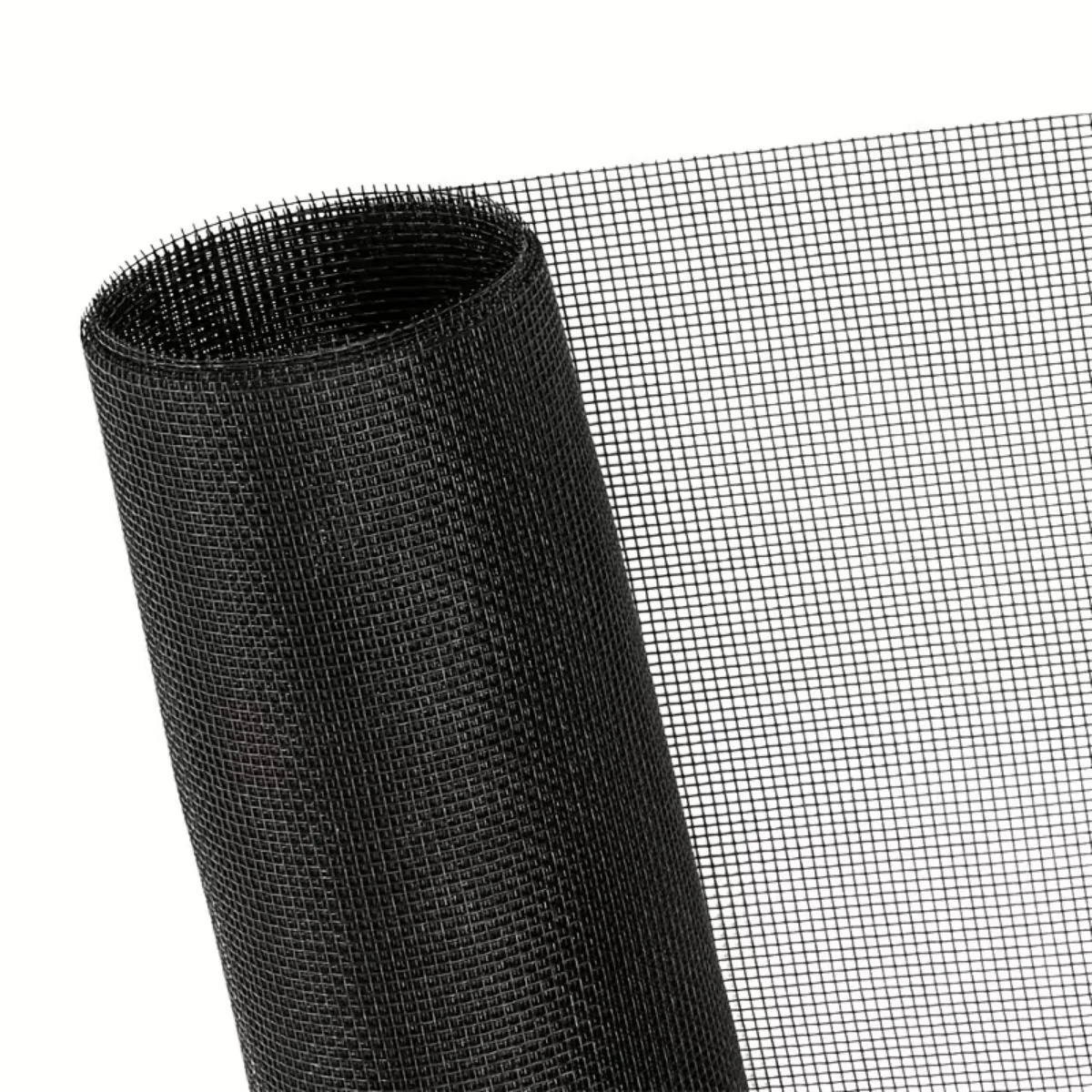 Rollo Mosquitera Negra 1.25X30m Malla 18X18 Anti-UV PP+PE Resistente Para Ventanas Y Puertas - Image 3