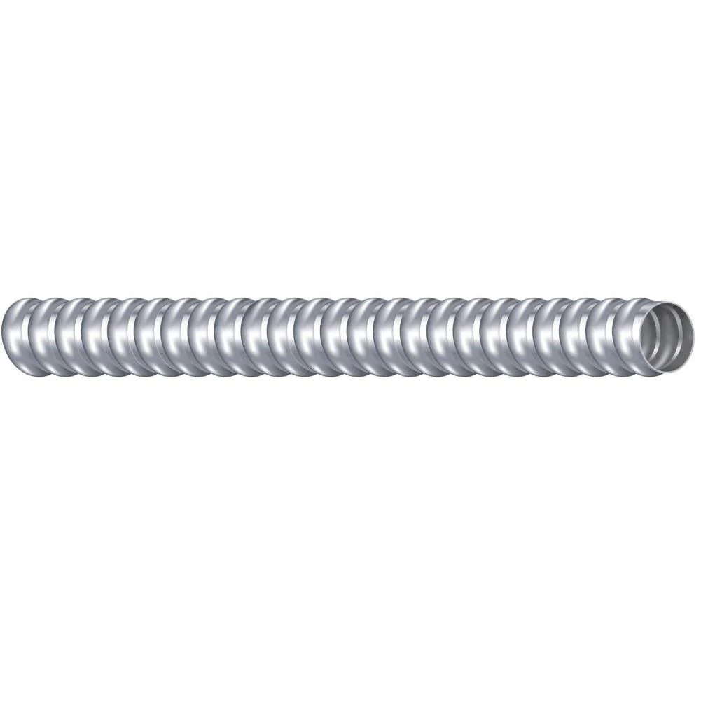 Tuberías Greenfield De Acero Galvanizado. Color Gris. Certificado UL-E508899. (Rollos De 15Mts) - Image 2