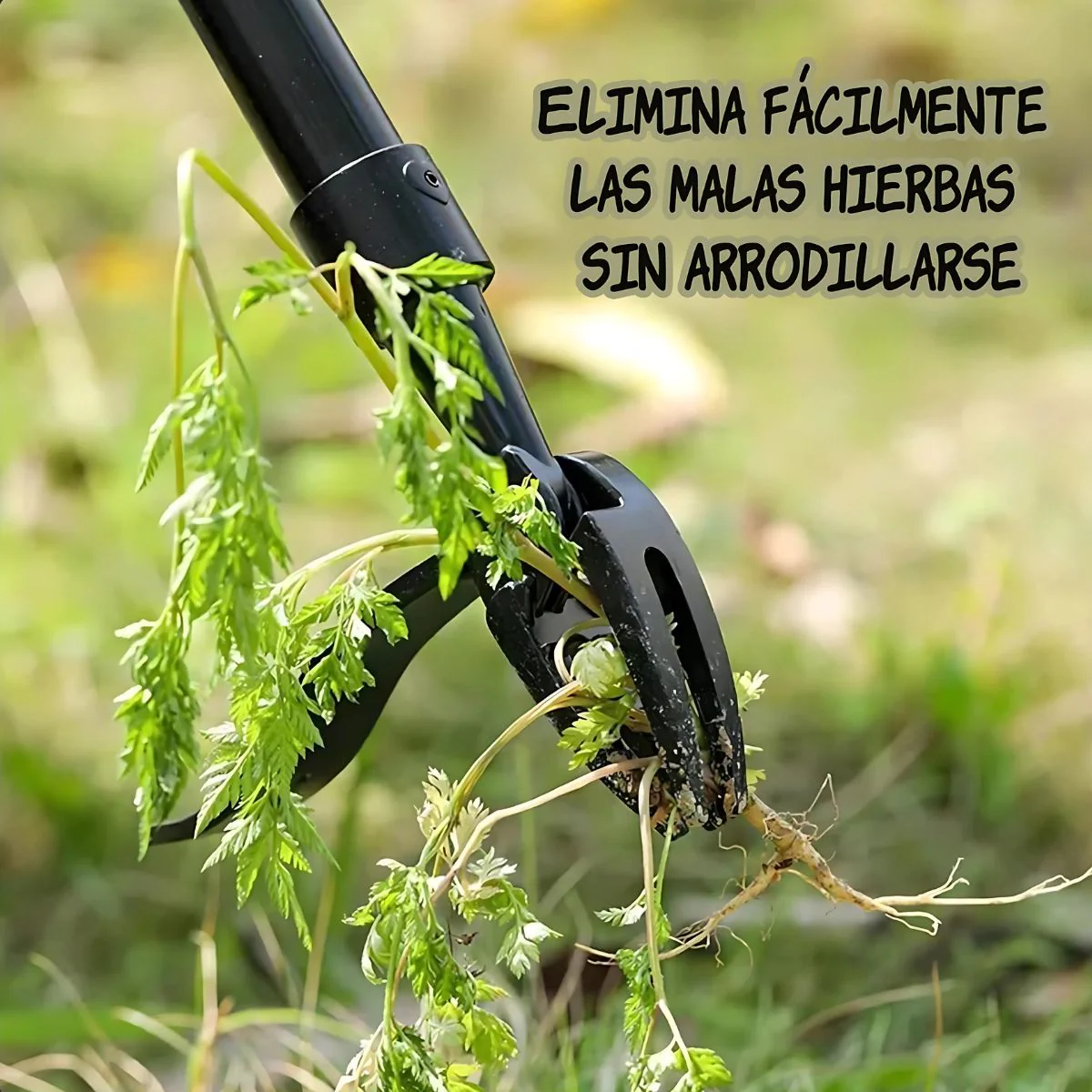 Saca Hierba Removedor De Malezas Con Mango Largo Para Jardín Sin Agacharse. Deshierbador Manual. Tipo Garra. - Image 2