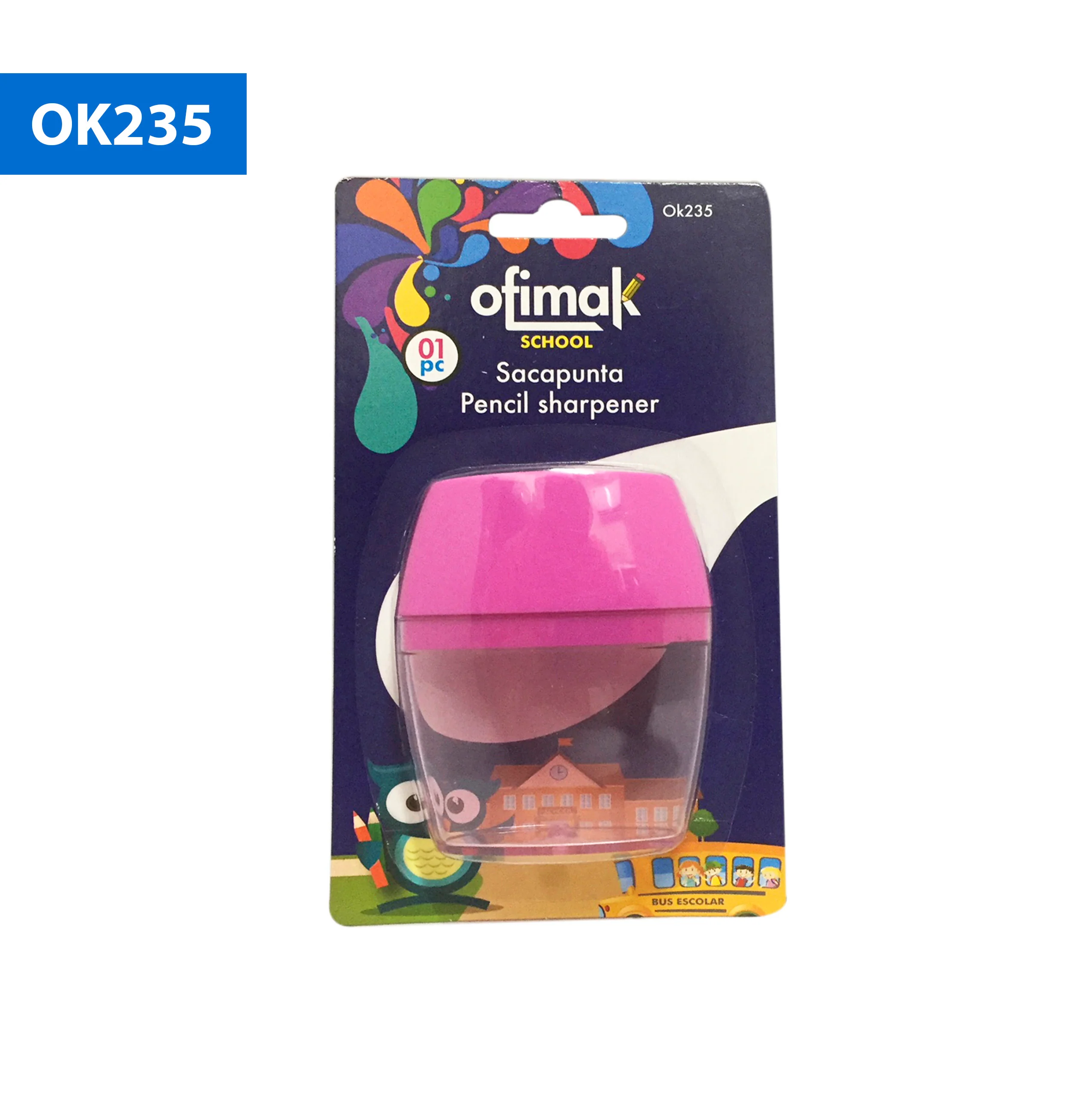 Sacapuntas De Dos Huecos, Marca Ofimak