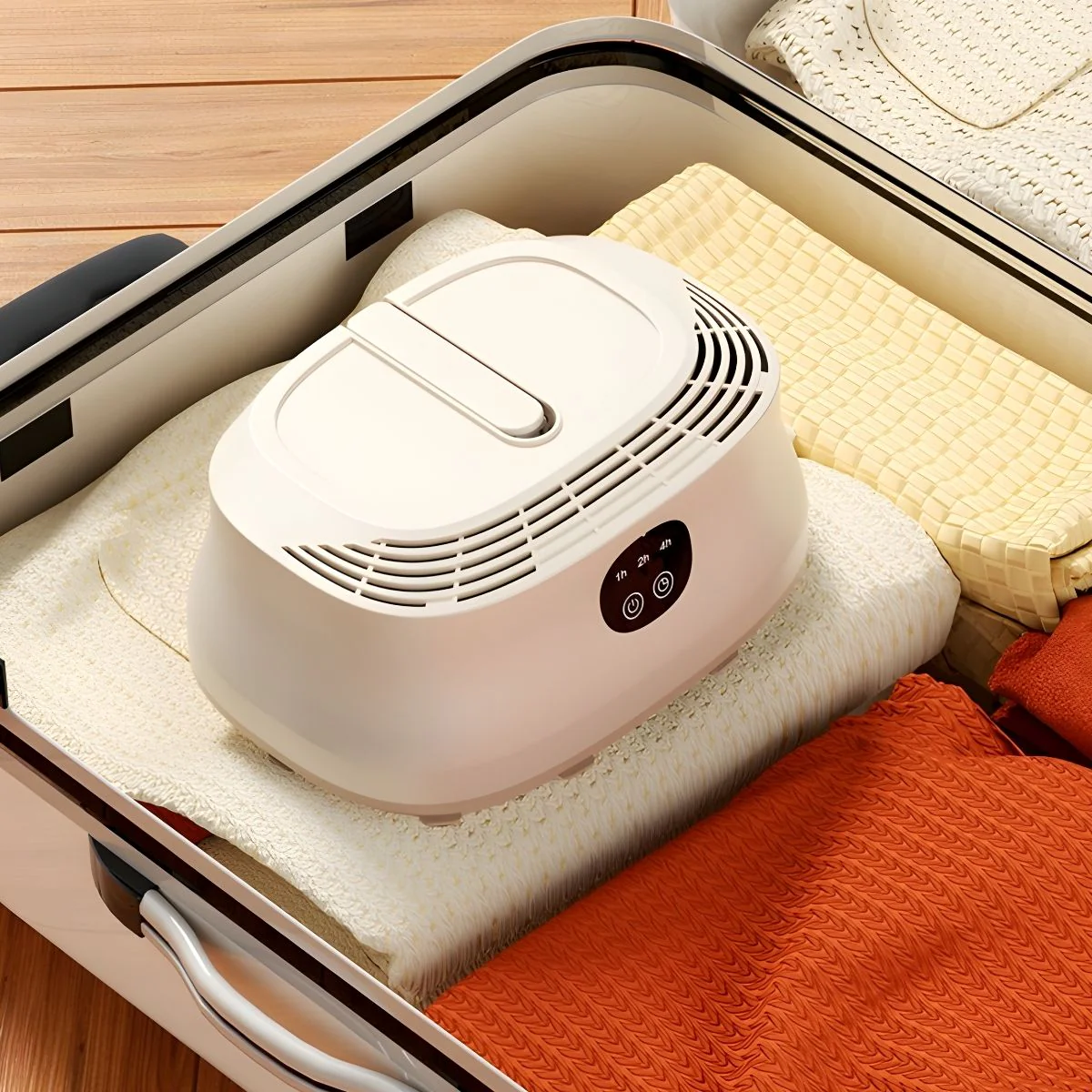 Secador De Ropa Portátil 100V Con Control Remoto 400W. Secadora De Prendas Plegable Ideal Para Apartamentos Y Viajes. - Image 4