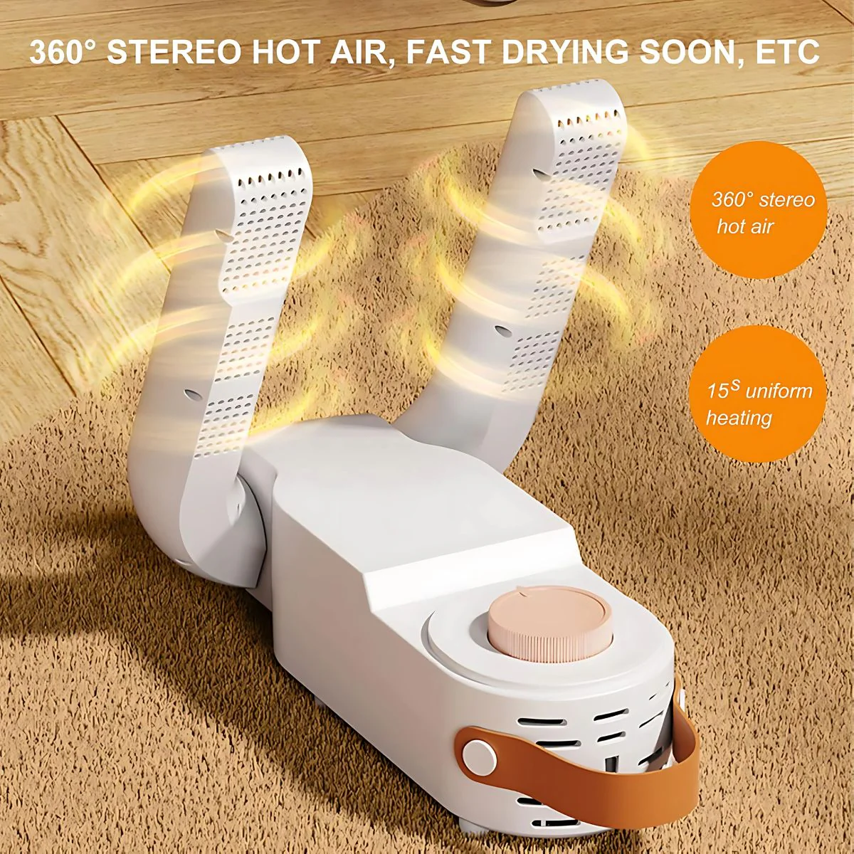 Secador De Zapatos Eléctrico Plegable 110V. Elimina Los Malos Olores Y Humedad Del Calzado. Quita Olores Tambien En Casco De Moto - Image 3