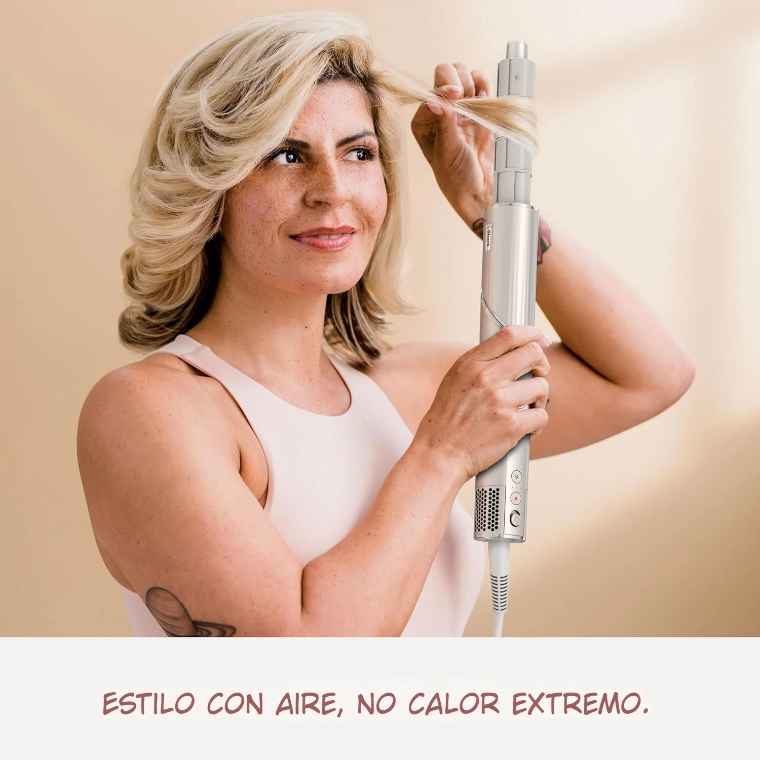 Secador Y Estilizador Shark Flexstyle. Cepillo Blower De Cabello Para Pelo Rizado HD435. - Image 4