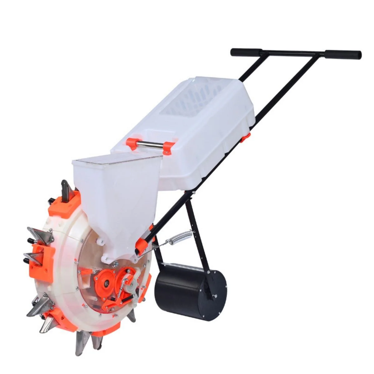 Sembradora Abonadora Manual De Granos De 7 Salidas Con Fertilizador Integrado, Dosificador Ajustable Para Hortalizas, Maíz Y Semillas Pequeñas - Image 3