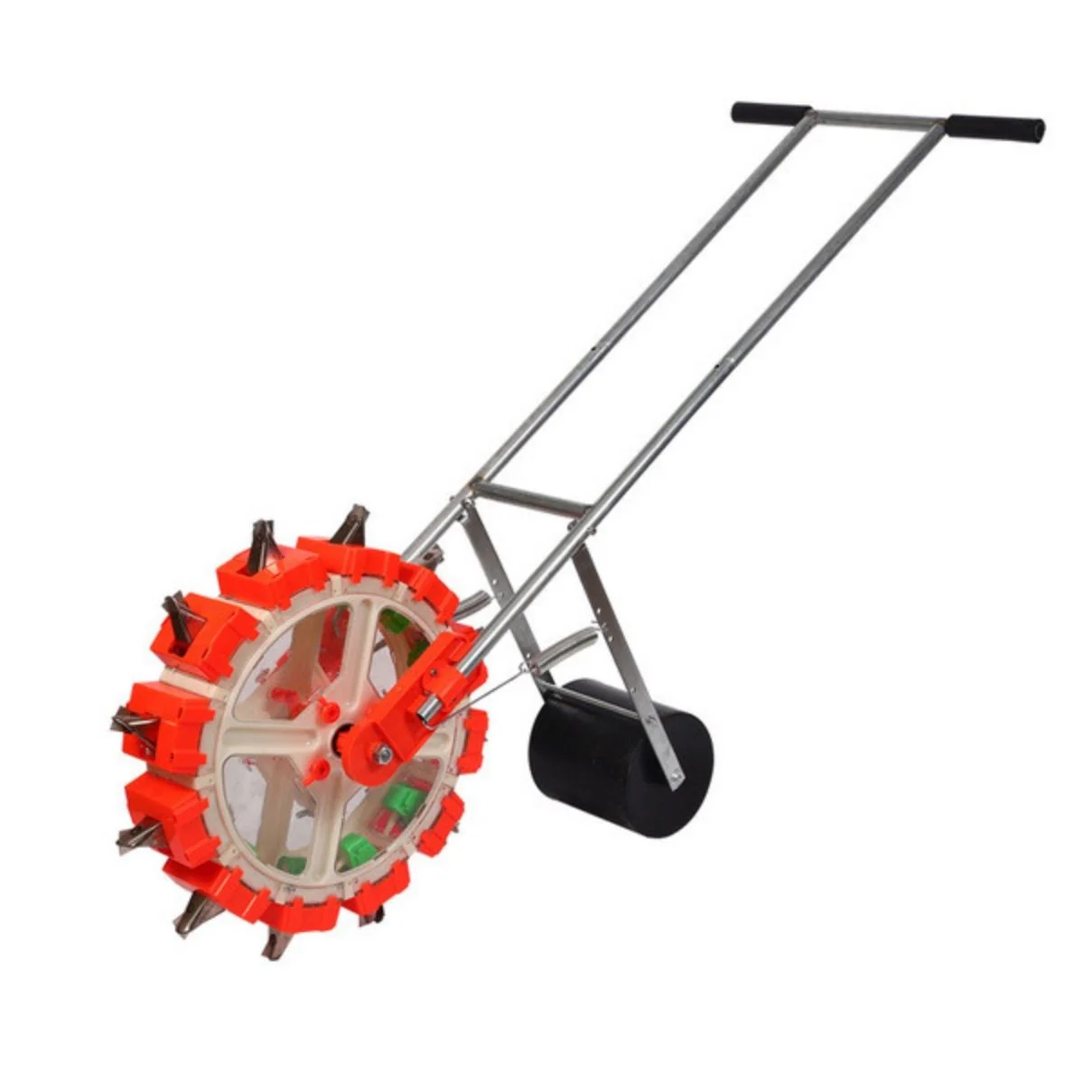 Sembradora Manual De Granos De 10 Salidas. Máquina De Siembra Ajustable Para Maíz, Soya, Maní Y Hortalizas, Distancia, Profundidad Y Cantidad De Semillas Regulable - Image 4