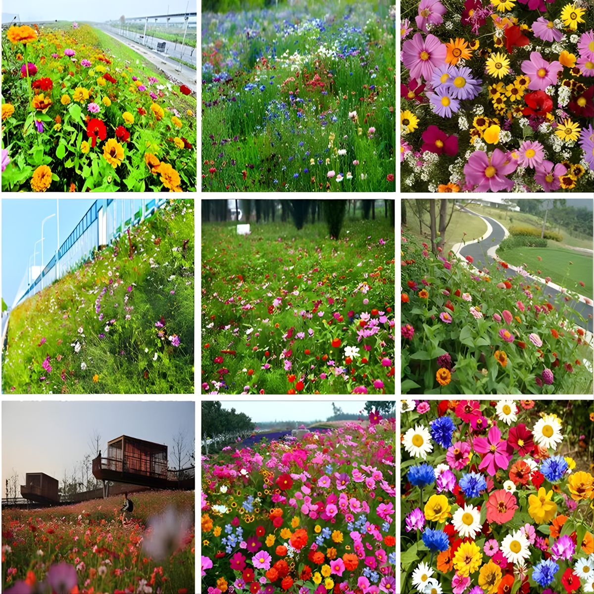 Semillas De Flores Silvestres Multicolor 50G. Mezcla Wildflowers De Alta Germinación. - Image 2