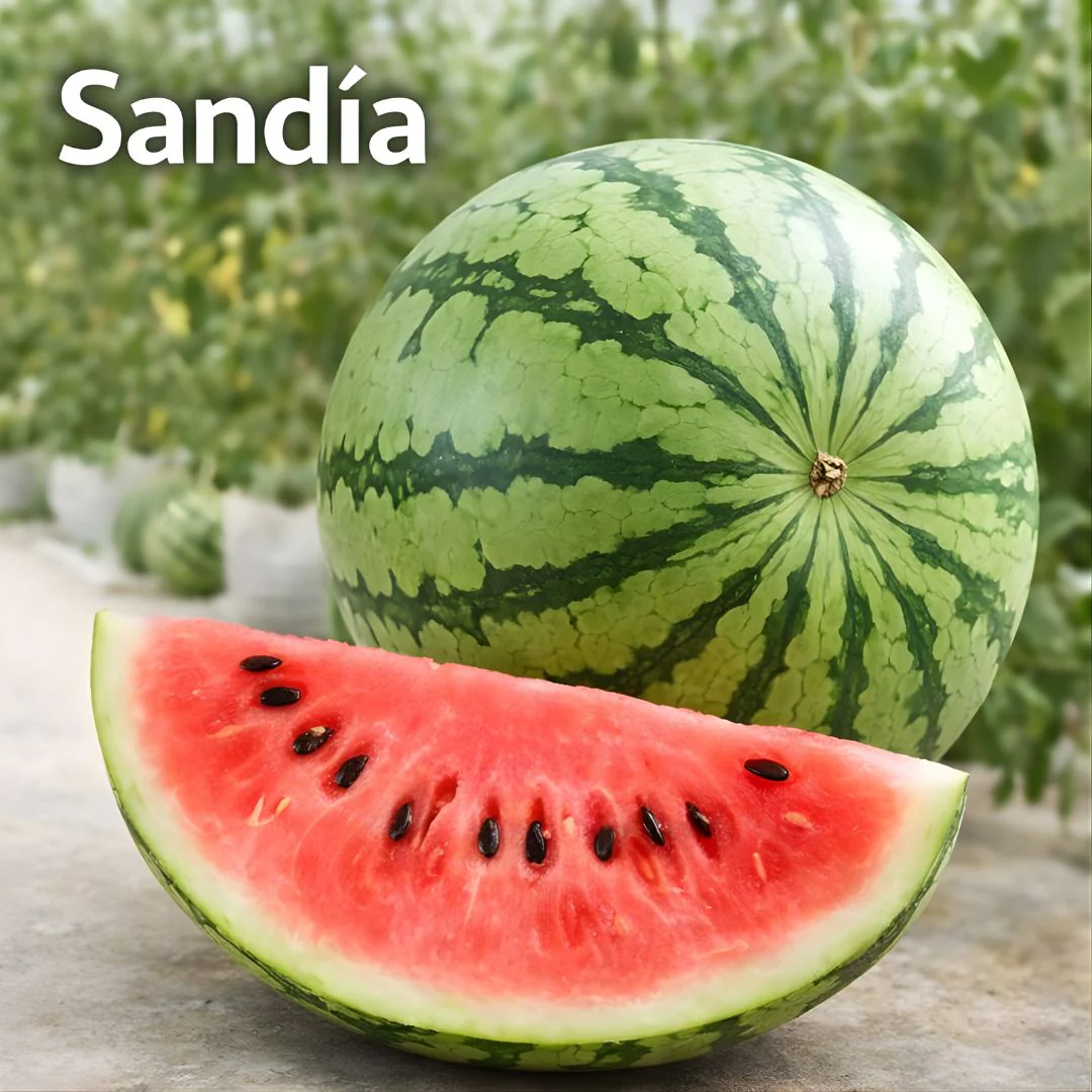 Semillas De Sandía Roja. (Pack De 50 Cápsulas) Semillas Ideales Para Jardinería Y Huertos.