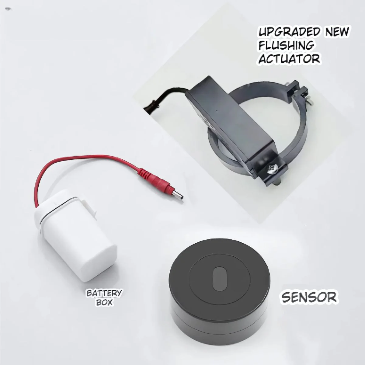Sensor De Descarga Sin Contacto Para Inodoro De Palanca. Fluxómetro Automático Con Sensor Para Sanitario. - Image 6