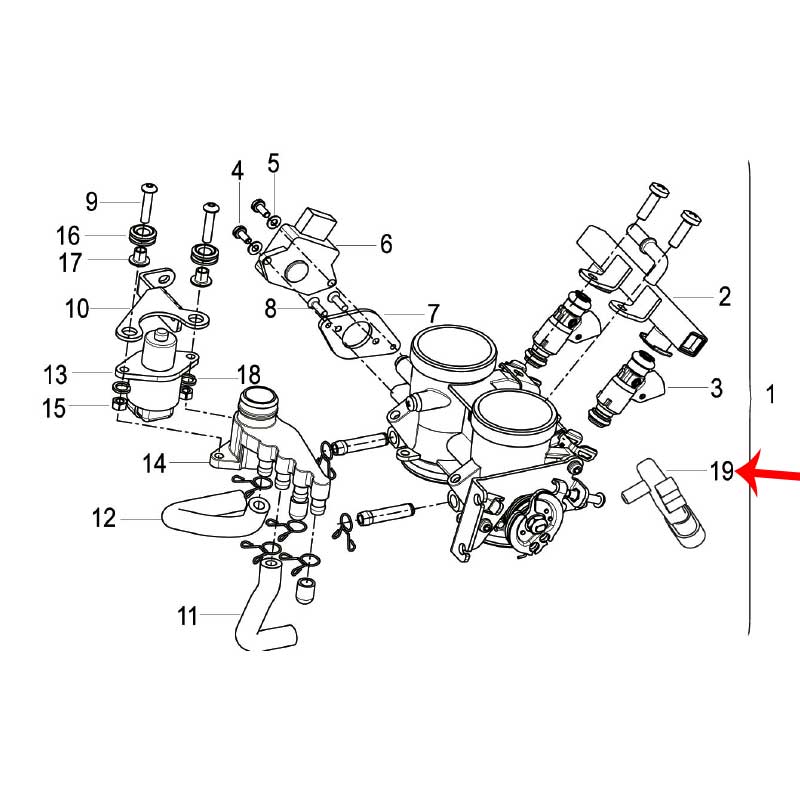 Sensor De Presion De Admision (TNT25 / TRK251 / LEONCINO250 / ZAFFERANO250 / 302S / TNT600 / 752S) - Image 3