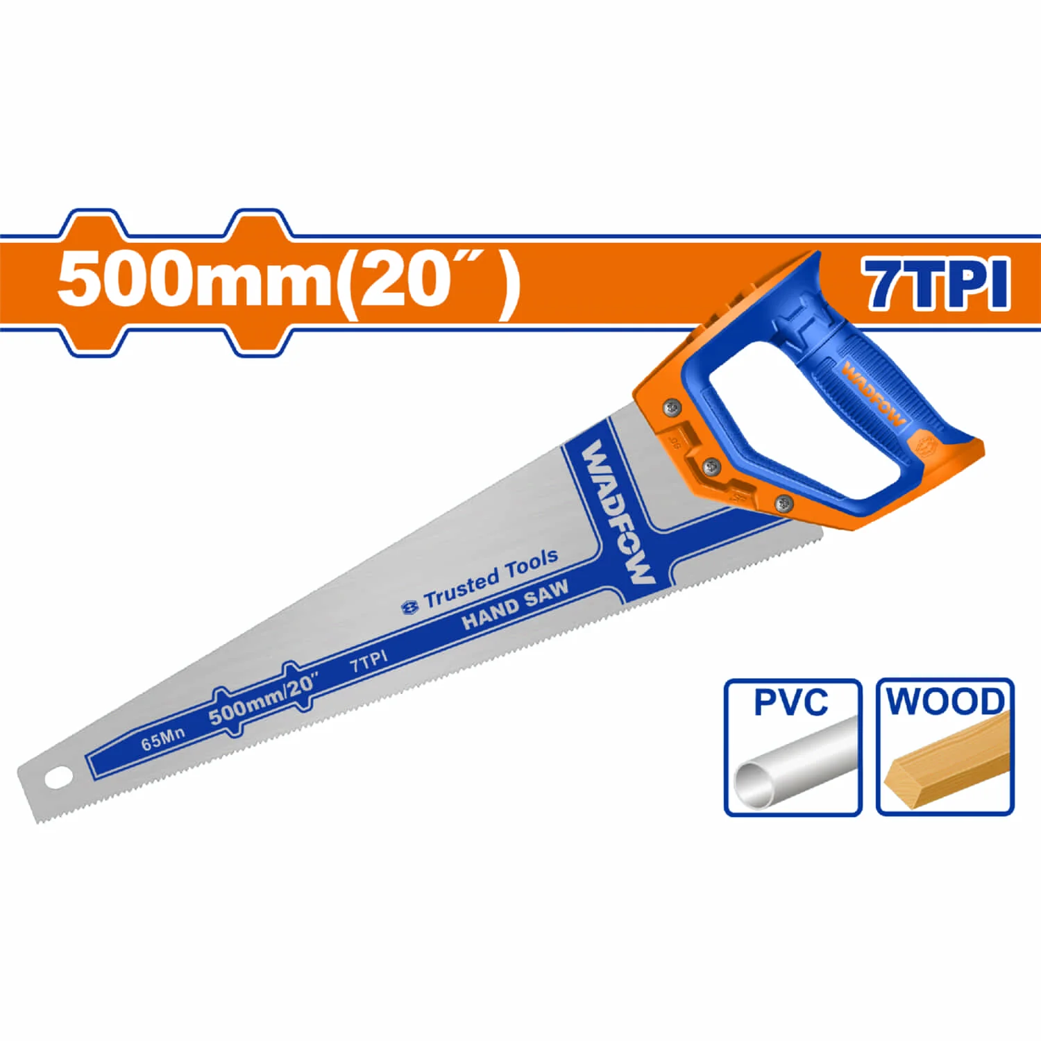 Serruchos De Mano 65Mn 7TPI. Tratamiento Térmico. Corta Madera Y PVC. - Image 3