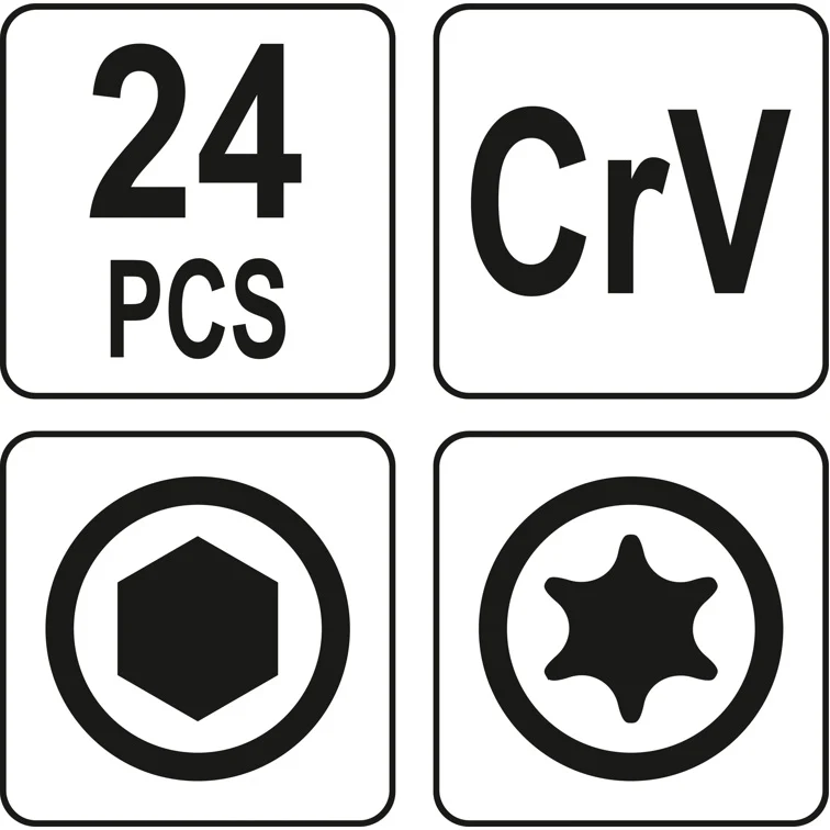 Set De 3 Juegos De Llaves Allen Universales ( 24 Pcs ). Para Aflojar Pernos Y Tornillos, Entre Otros - Image 8