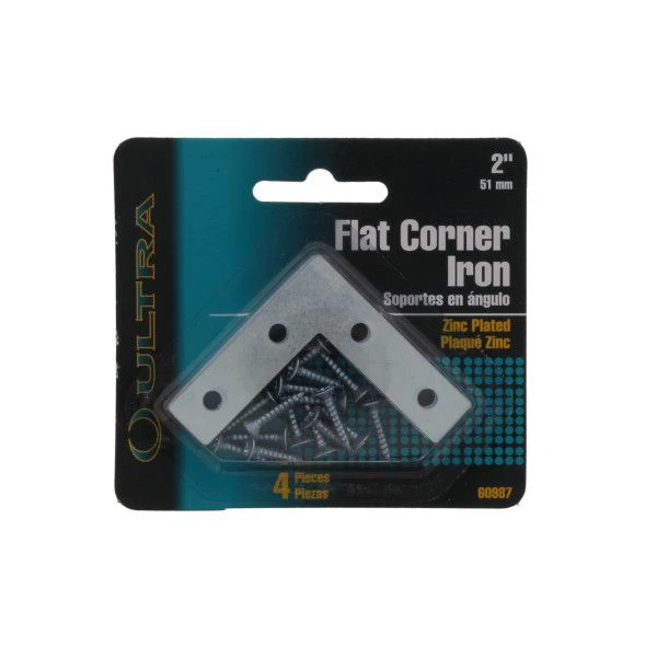 Set De Angulos De Fijacion De Conexión Tipo L De 2" X 3/8" - Image 3