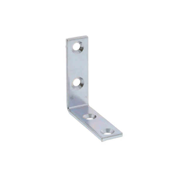 Set De Escuadras De Esquina De 90 Grados Galvanizadas De 2" X 5/8" - Image 2