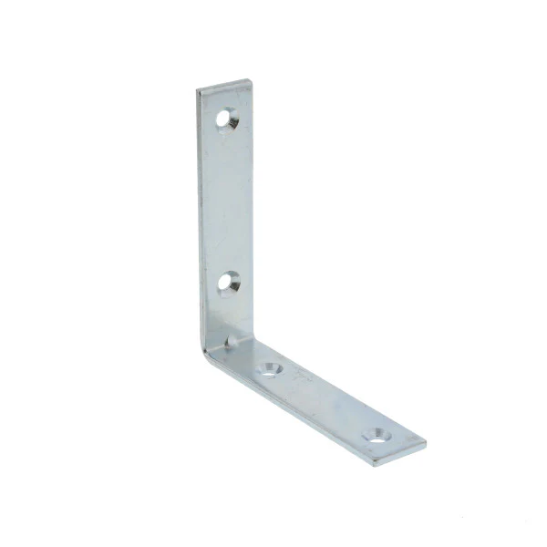Set De Escuadras De Esquina De 90 Grados Galvanizadas De 3-1/2" X 3/4" - Image 2