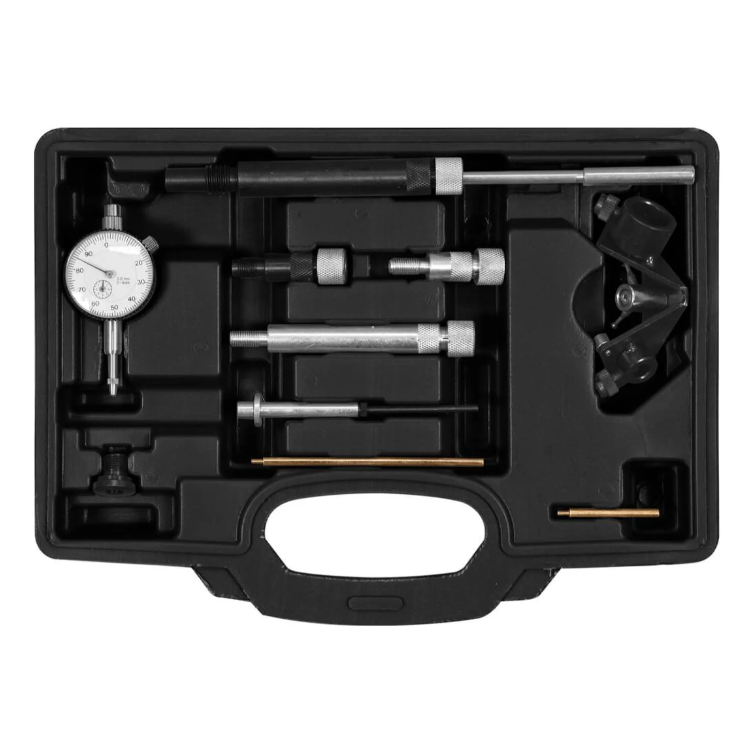 Sincronizador De La Bomba De Combustible Diésel Conjunto. Para Ajuste Preciso De Varias Bombas De Inyección De Combustble. Permite Medir Y Configurar. Set De 10 Piezas.