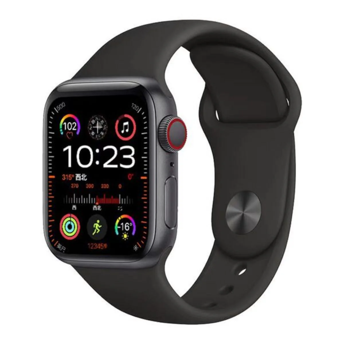Smartwatch Con Llamadas Con Pantalla HD 2.19” Bluetooth, Salud Avanzada Y Deportes . Color Negro