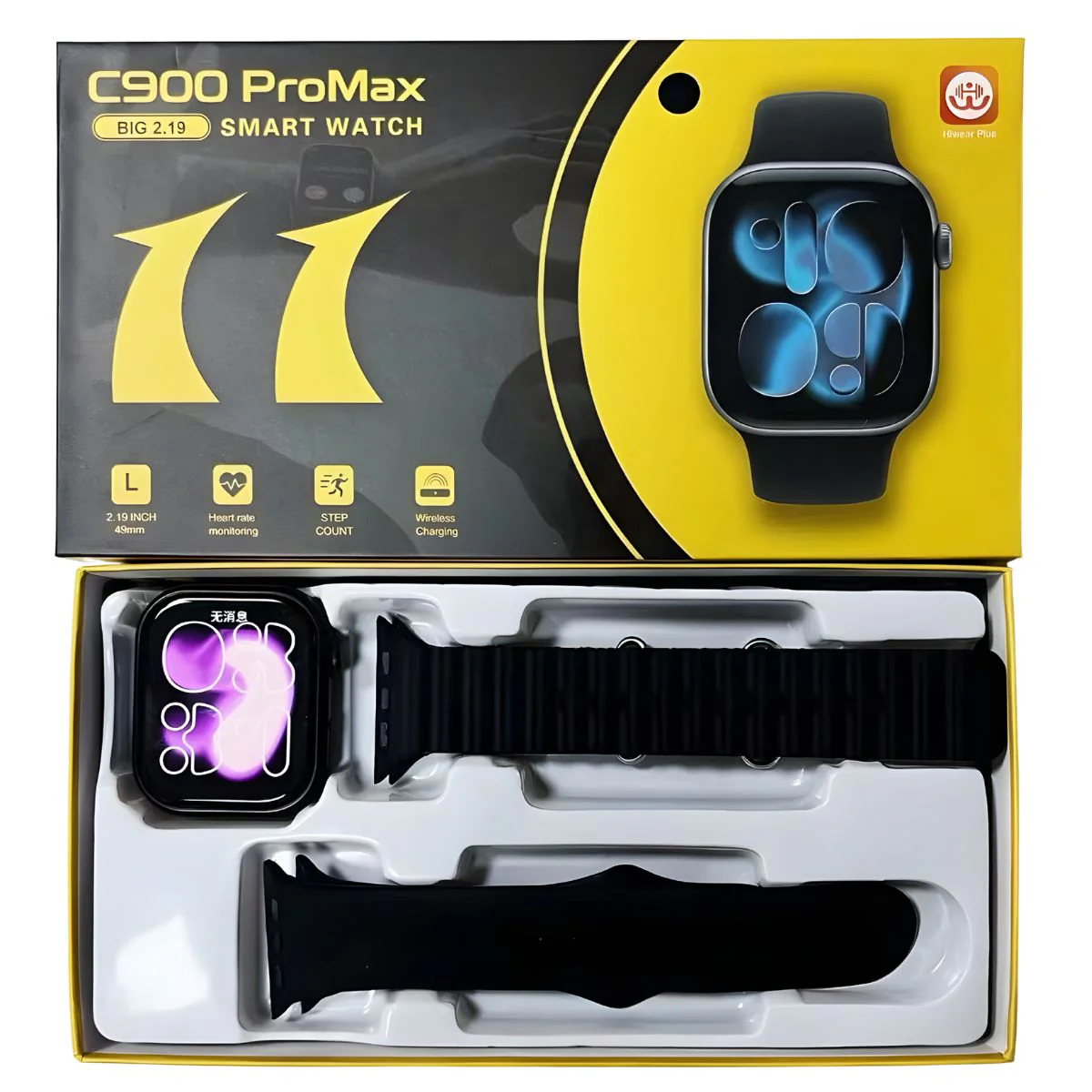 Smartwatch Con Llamadas Y Pantalla TFT 2.19” Reloj Inteligente Bluetooth. Ritmo Cardíaco Y Pantalla En Español. Color Negro - Image 4