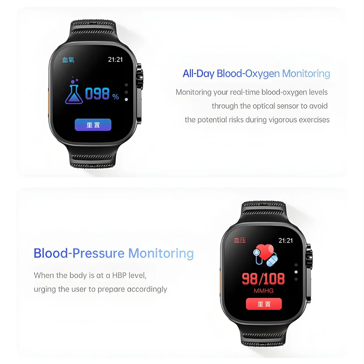 Smartwatch Deportivo 49Mm Con Llamadas Bluetooth. Reloj Inteligente Con Pantalla 2.01”, NFC Y Monitoreo De Salud. Resistente IP65. - Image 3