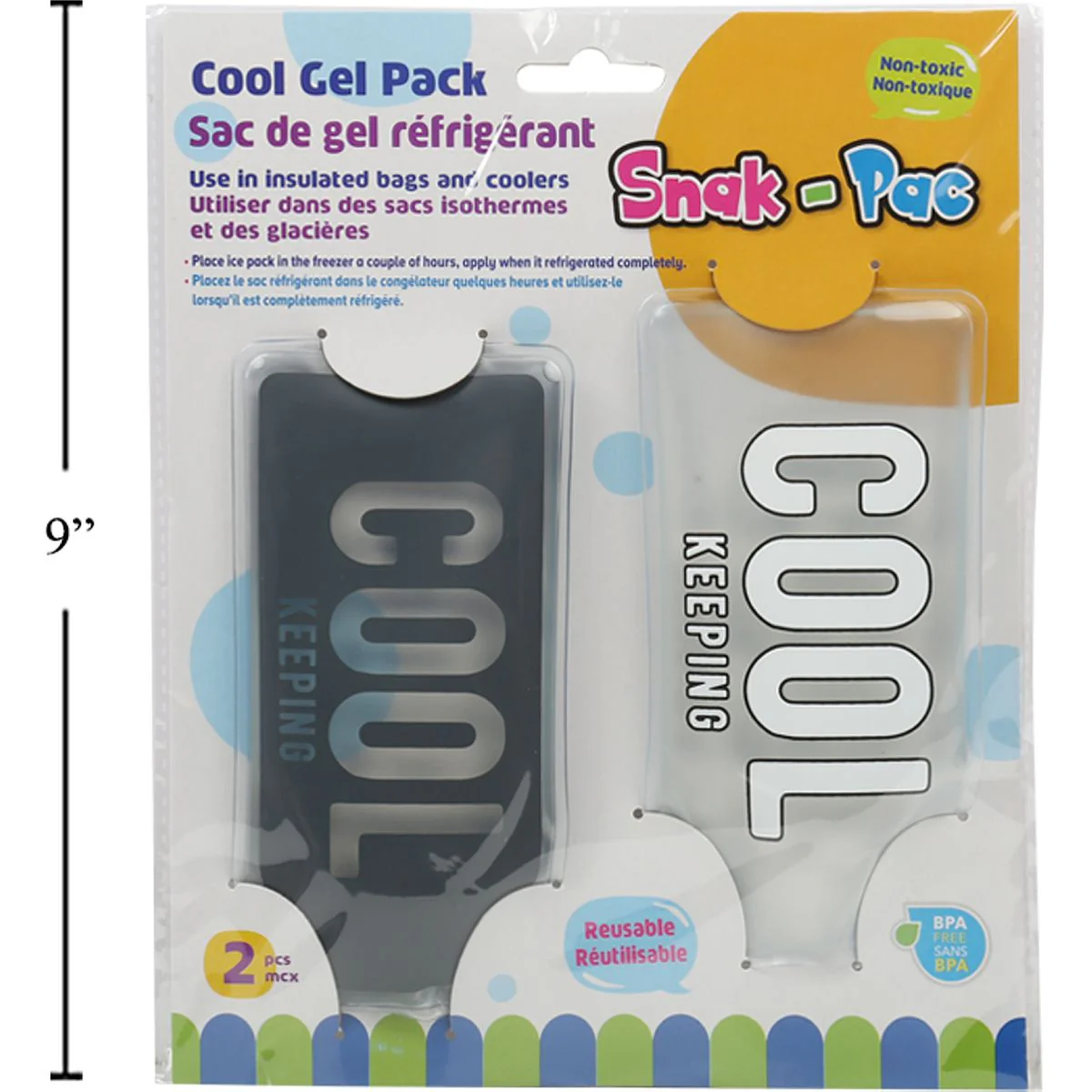 Snak-Pac Cool Gel, 14,5 X 7,5 Cm Para Mantener Frios Los Alimentos En Las Loncheras ( Hielo). - Image 6
