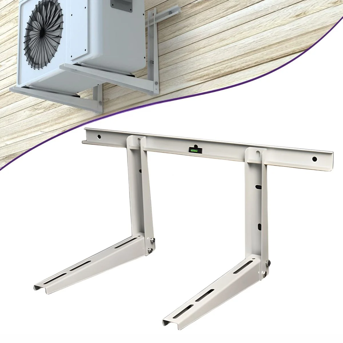 Soporte Bracket Para Compresor De Aire Acondicionado De 9,000 A 12,000 BTU (800X400x500mm)