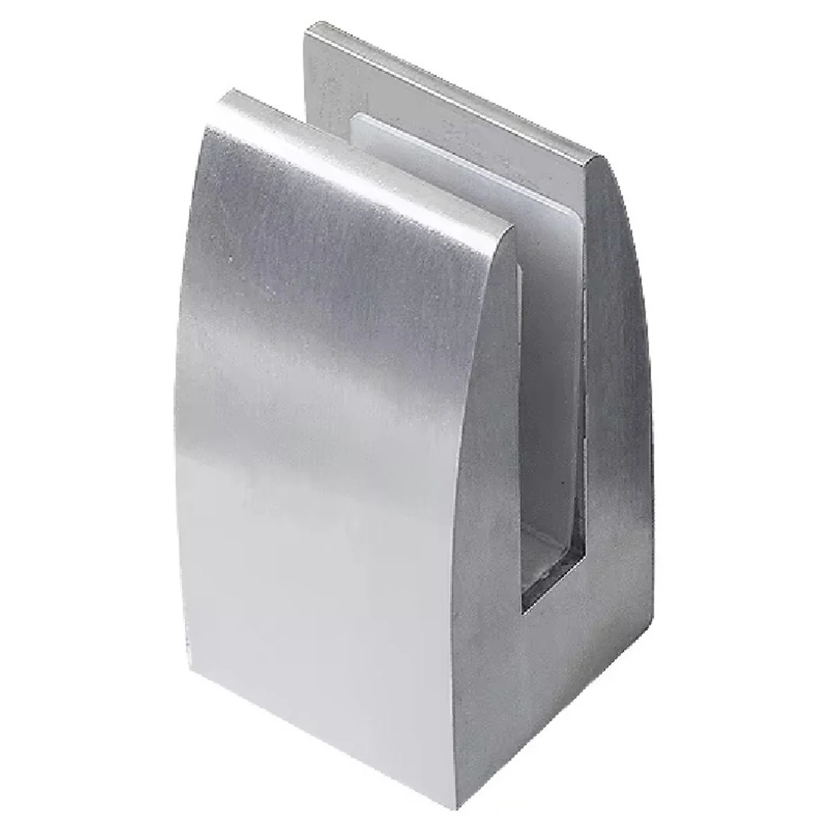 Soporte Clip Para Barandas De Vidrio 10-14 Mm. Aluminio Satinado - Image 3