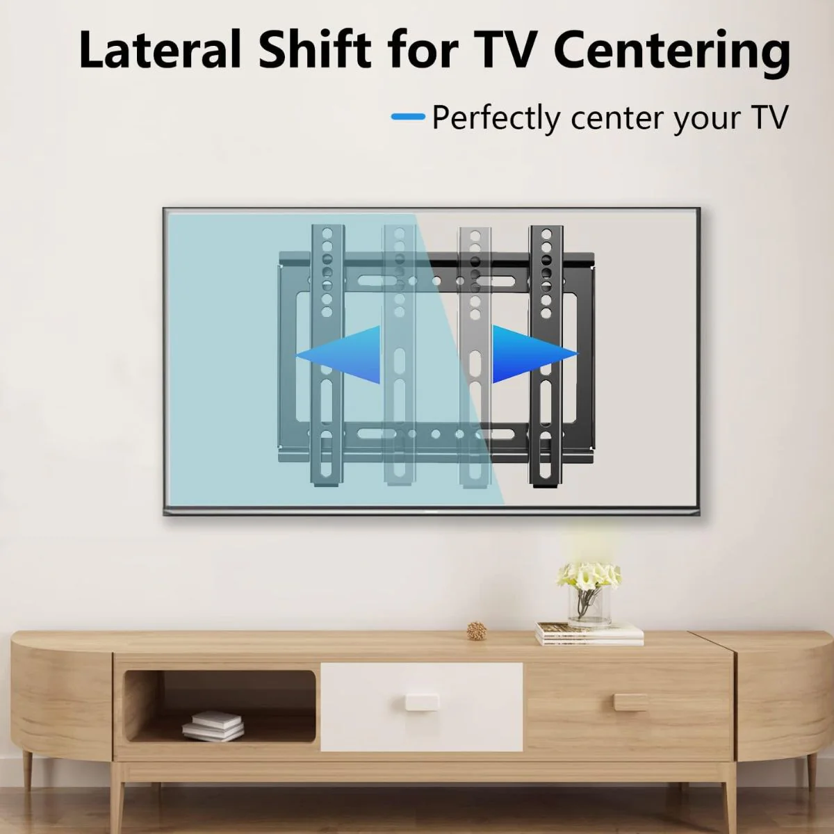 Soporte De TV Ajustable Para Pantallas De 32-70''. Brazo De Pared Fijo Para Televisor. - Image 4