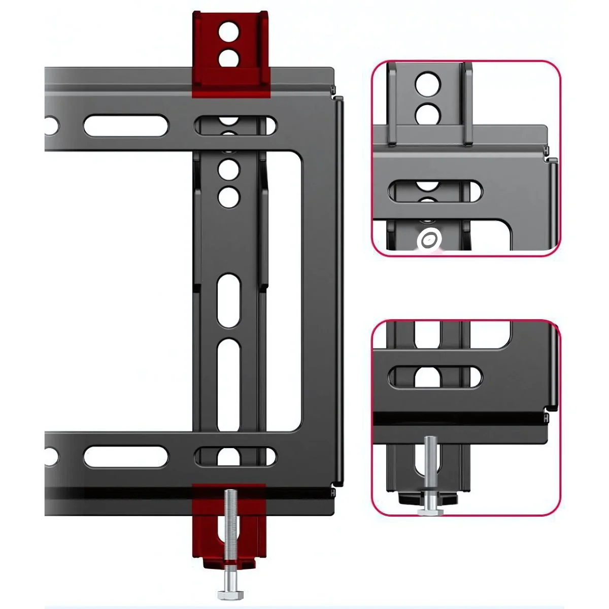 Soporte De TV Ajustable Para Pantallas De 32-70''. Brazo De Pared Fijo Para Televisor. - Image 5