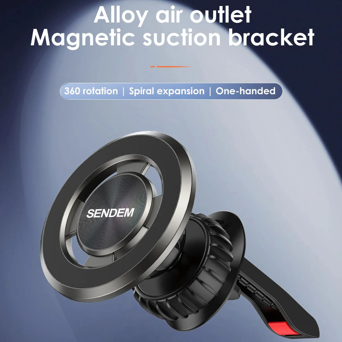 Soporte Magnético De Celular Para Auto. Rotación 360°. Soporte De Teléfono Móvil Para Carro. - Image 2