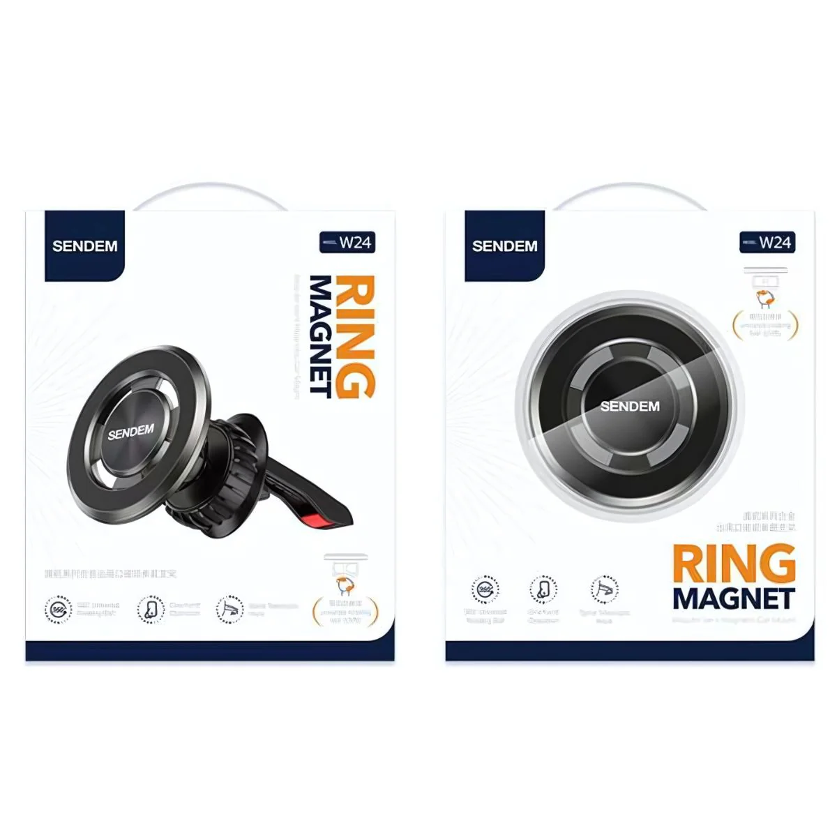 Soporte Magnético De Celular Para Auto. Rotación 360°. Soporte De Teléfono Móvil Para Carro. - Image 5