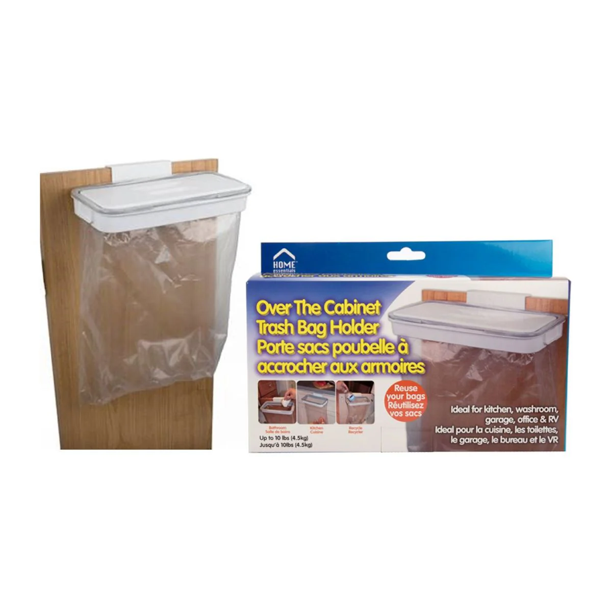 Soporte Para Bolsa De Basura Para Colgar A Gabinete De Cocina - Image 2