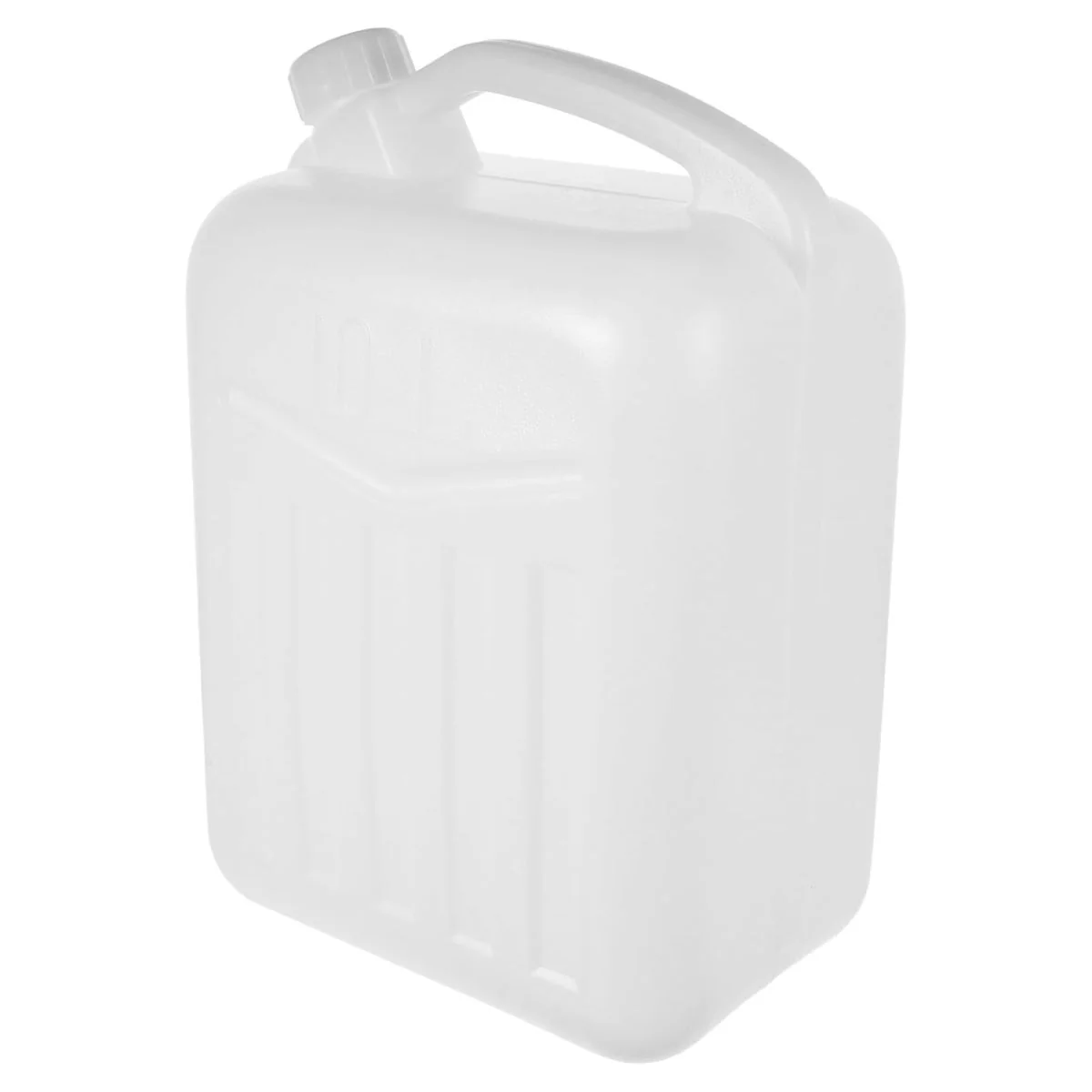 Tanque Para Líquidos. (10 Litros) Bidón, Barril, Contenedor Para Agua O Líquidos. Color Blanco.