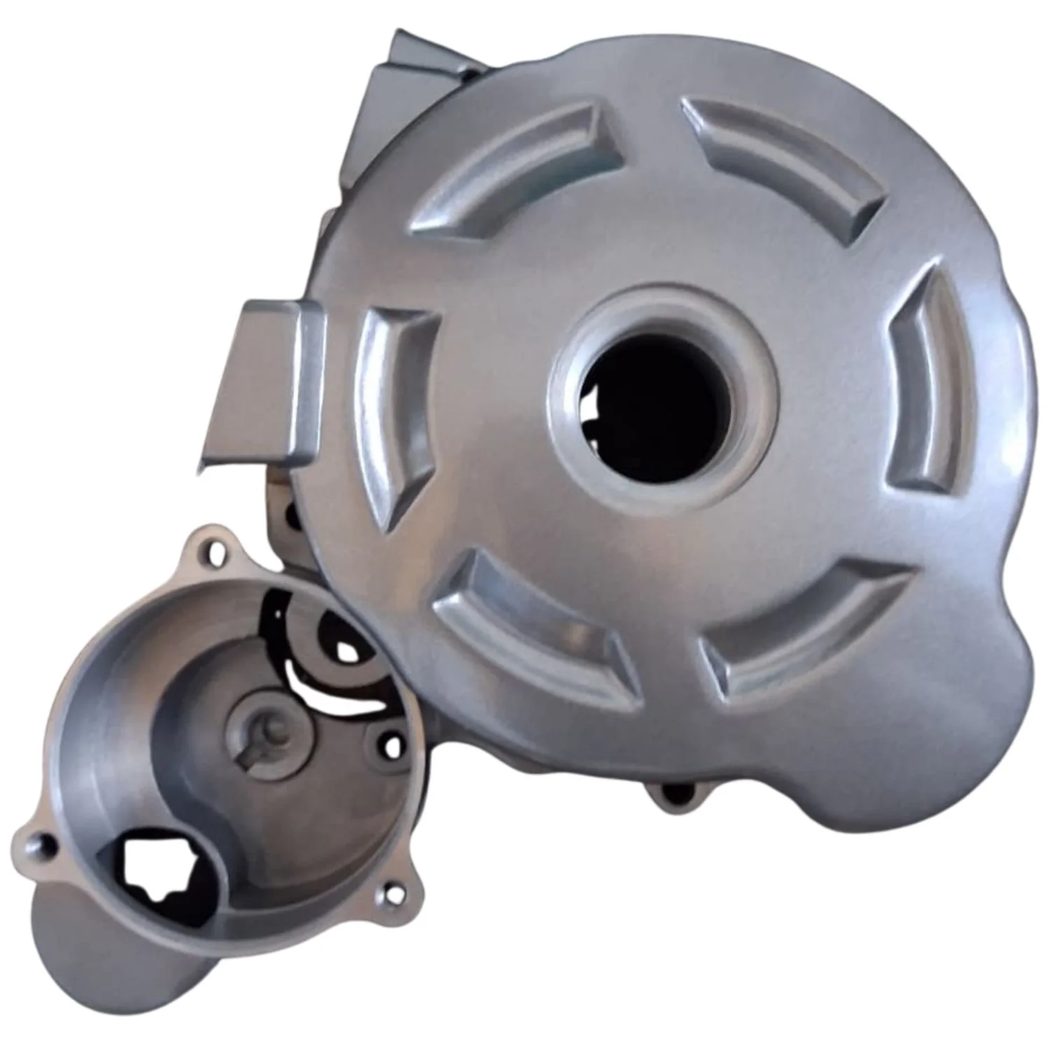 Tapa Del Magneto Gris (KC150) LEFT COVER GREY