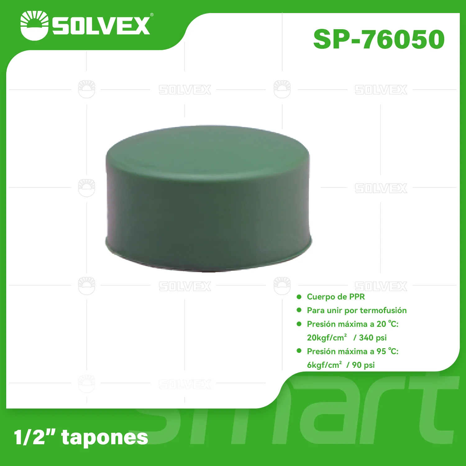 Tapones PPR. Conexiones Termofusión Para Tuberías De Agua. Tapas De Cierre. - Image 2