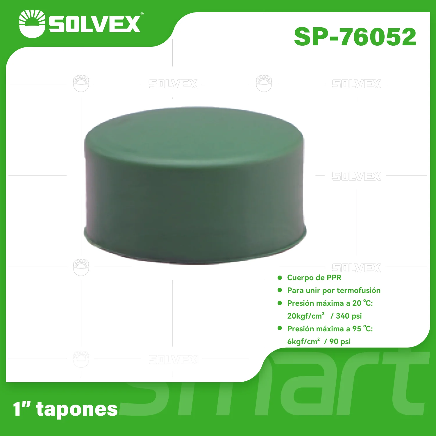 Tapones PPR. Conexiones Termofusión Para Tuberías De Agua. Tapas De Cierre. - Image 4