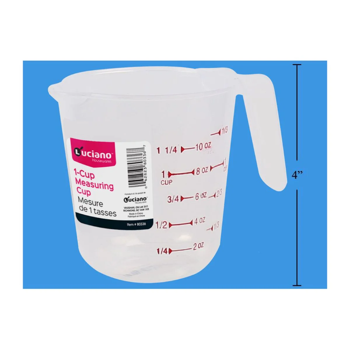 Taza Medidora De 1 Tazas Para Cocina Luciano - Image 5