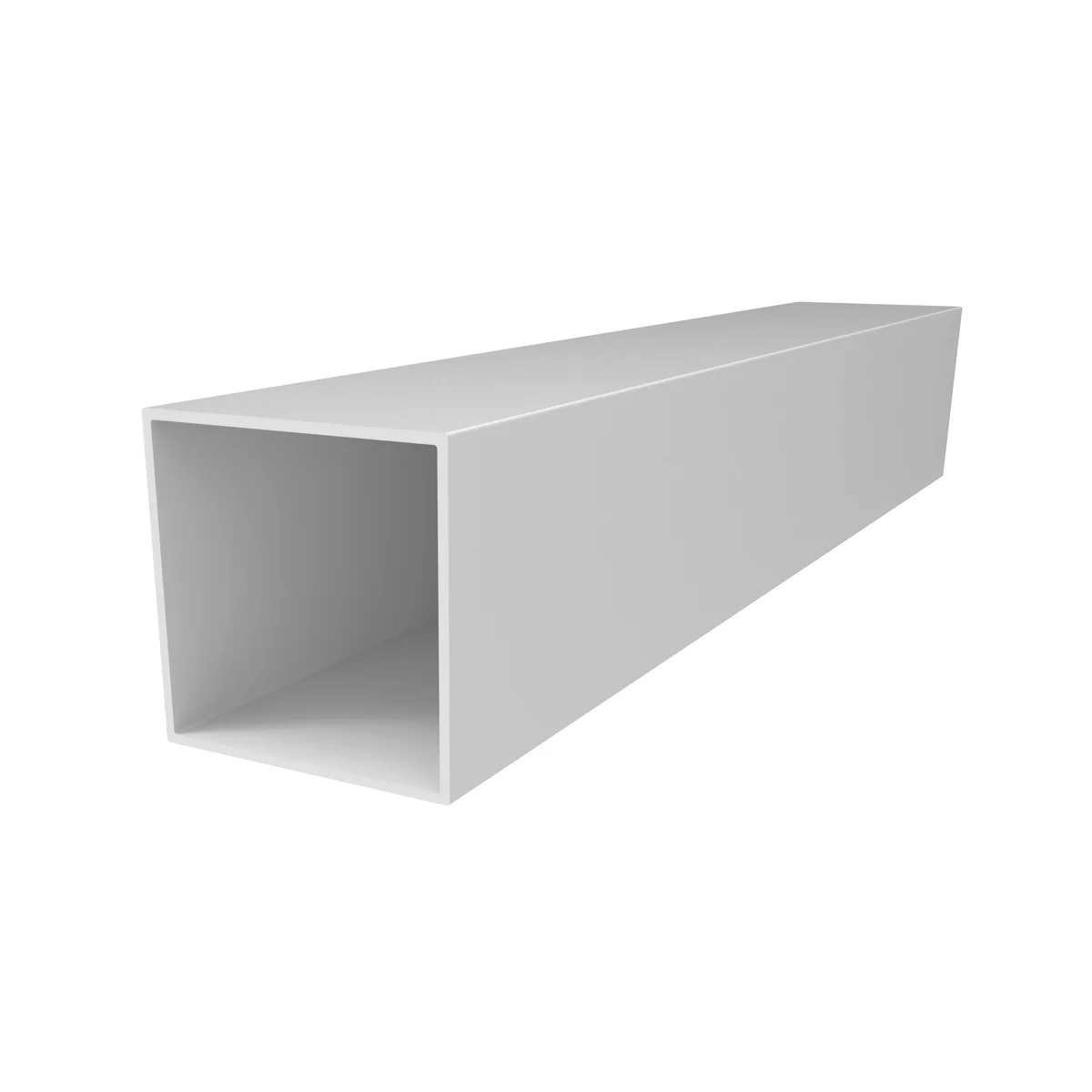 TC-3 Tubo Cuadrado 2" X 2" Espesor 1.6 Mm. Largo 5.85 Mts. Acabado Lacado Blanco.