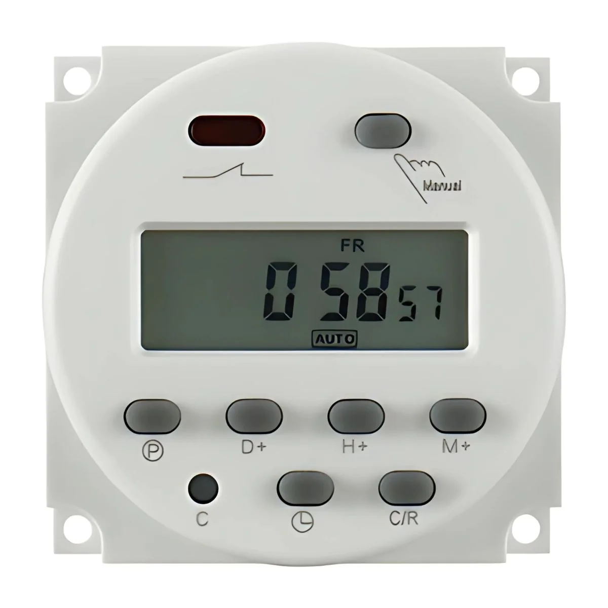 Temporizador Digital Programable Por 7 Días, Reloj Apagado Automático AC110V