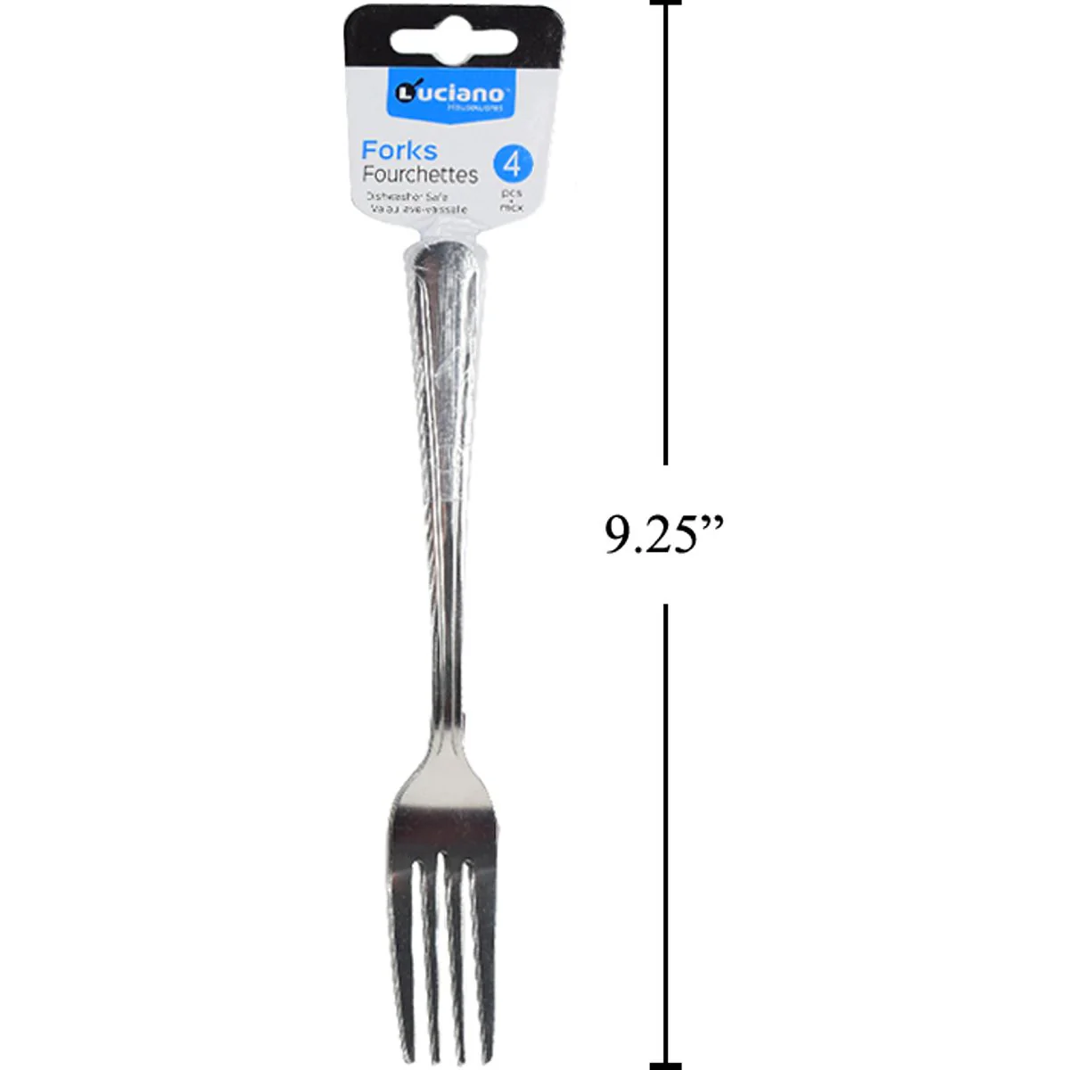Tenedor Luciano De 4 Pzs, 7 " Acero Inoxidable - Image 7
