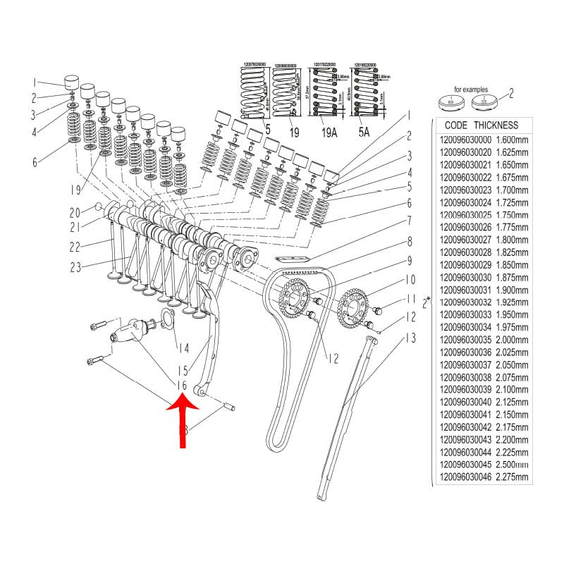 Tensor Automatico De Cadena (302S / TNT600 / TRK502X) - Image 2
