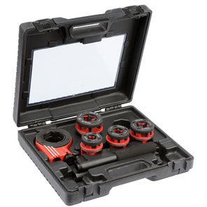 Terrajas Para Roscar Tubos De Acero Con Ratchet De 6 Piezas Rosca BSPT - Image 2