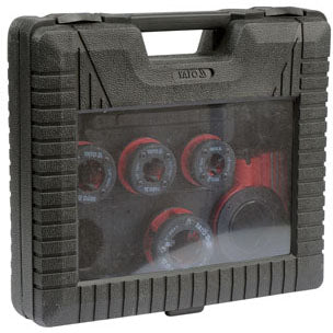 Terrajas Para Roscar Tubos De Acero Con Ratchet De 6 Piezas Rosca BSPT - Image 4