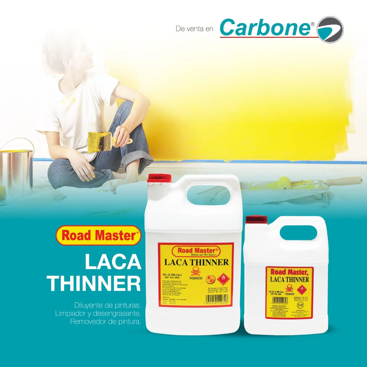Thinner Laca 1/2 Galon - Image 2