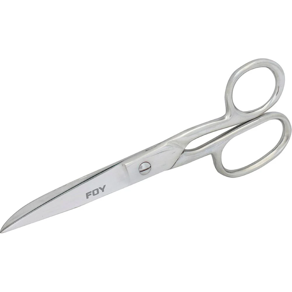 Tijera De Acero Inoxidable Para Costura Ojo Grande 7" Foy - Image 2