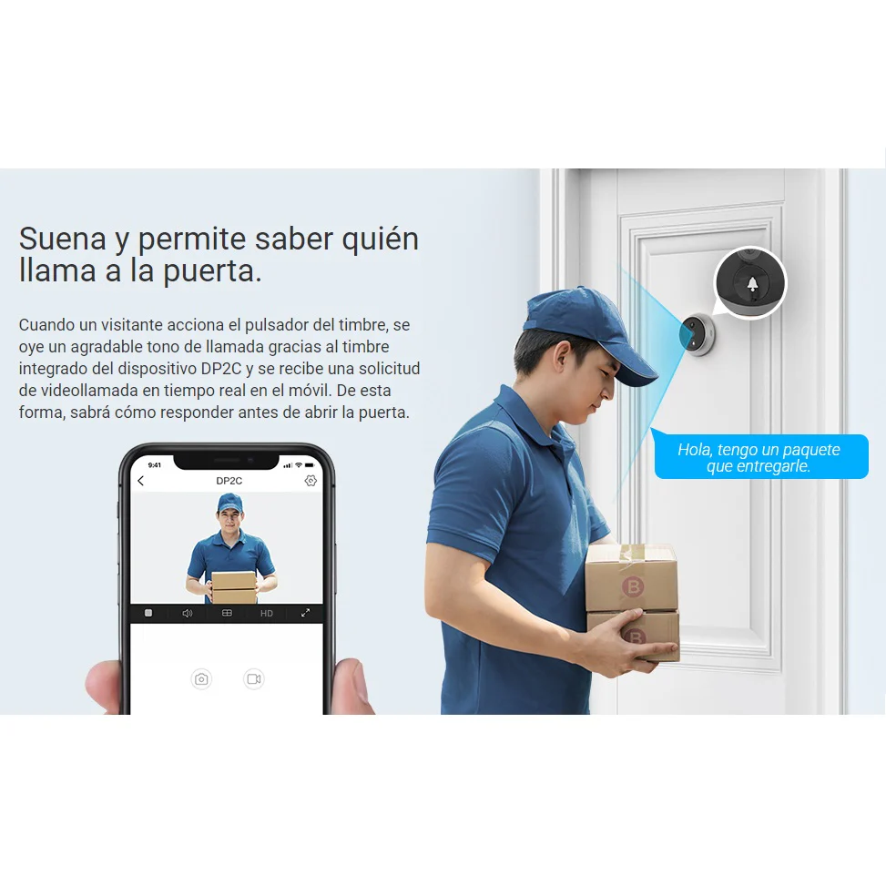 Timbre Inalámbrico Inteligente Con Cámara - Image 3