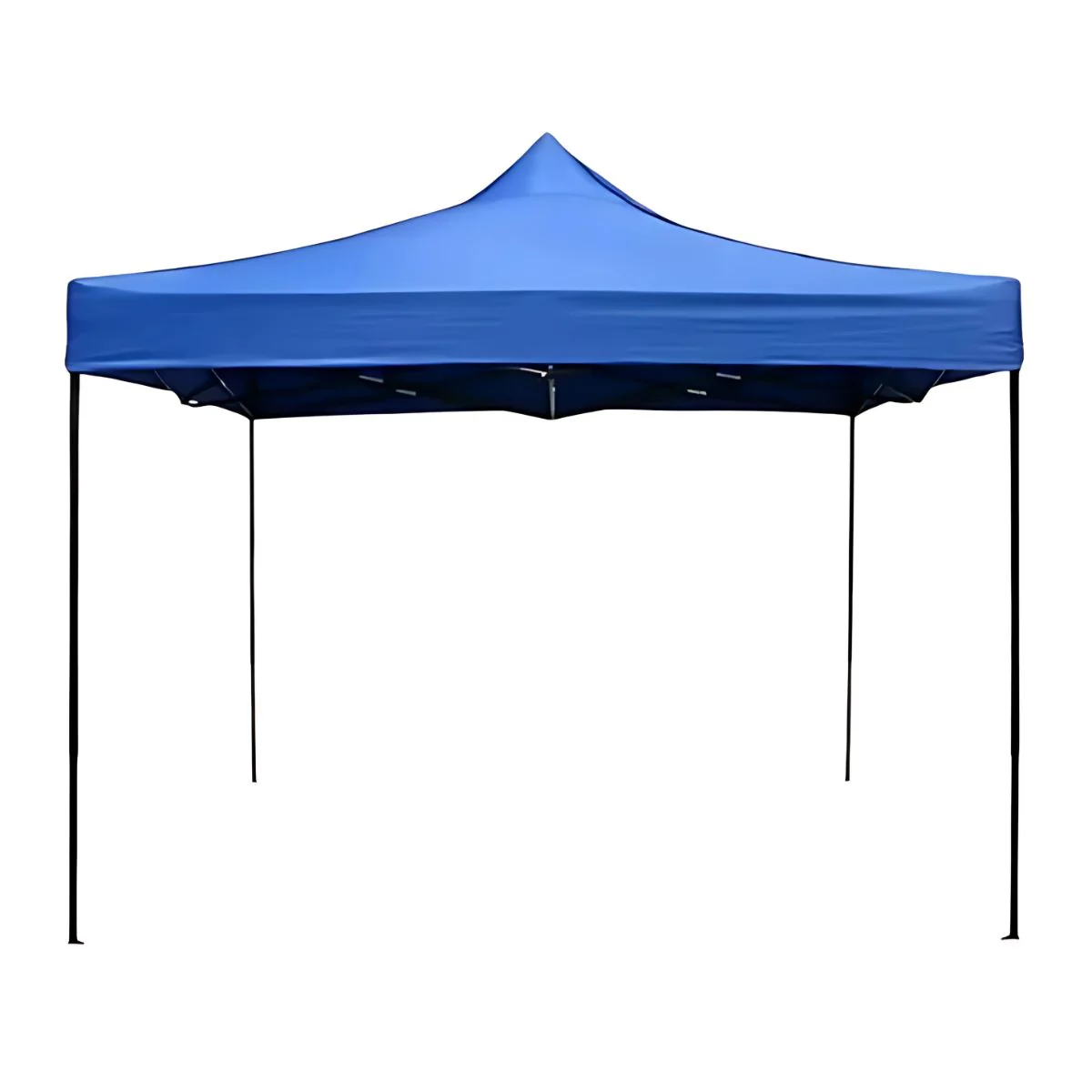 Tolda Gazebo Plegable. 3X3 Mts. Incluye Tubos. Carpa Color Azul.