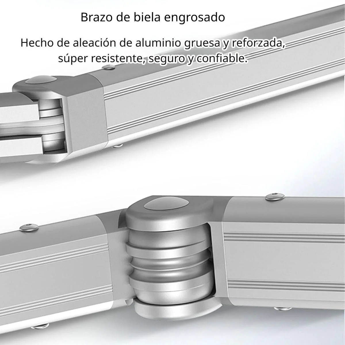 Toldo Retráctil Manual 2 X 1.5M. Tolda Gazebo Color Gris. Carpa Impermeable Con Protección UV Y Brazo De Aluminio Reforzado. - Image 5