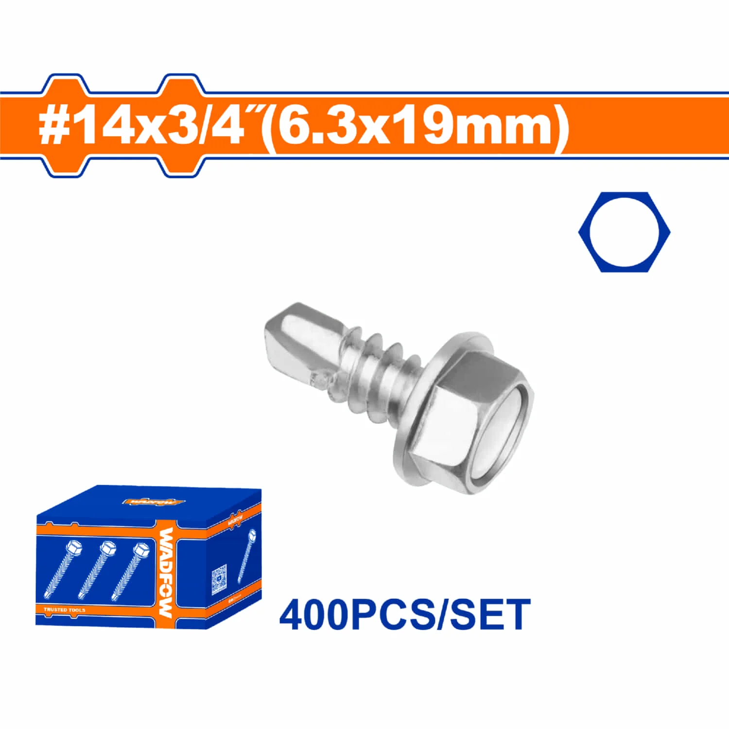 Tornillos Autoperforantes Hexagonales. Zincado. - Image 4